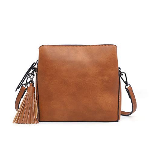 Women Small Crossbody Bag with Guitar Strap and Triple Pockets | Zarnesh