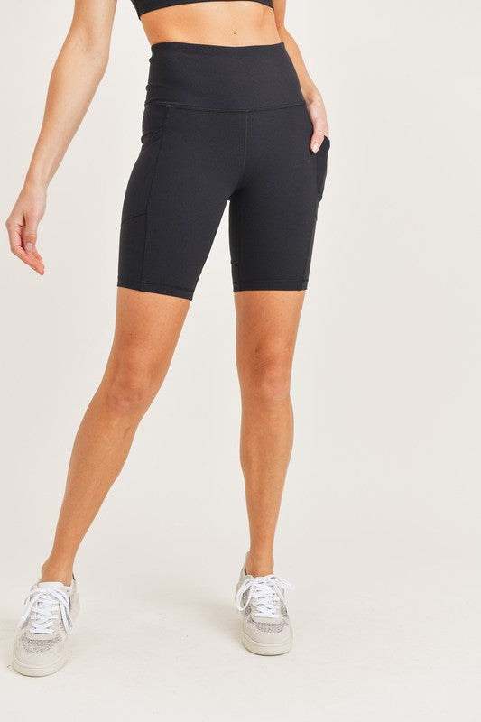 Women Bronze -Tactel-Lycra High-Impact Biker Shorts | Zarnesh