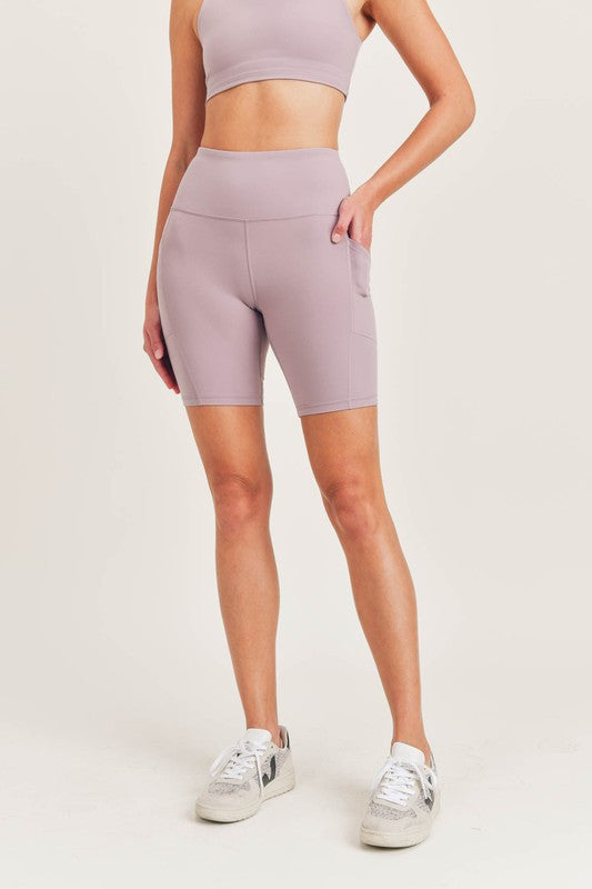 Women Bronze -Tactel-Lycra High-Impact Biker Shorts | Zarnesh