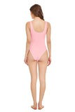 Women Seamless Sleeveless Scoop Neckline Ribbed Bodysuit Zarnesh