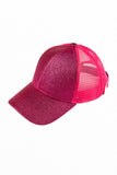 Women's CC Kids Glitter Pony Caps | Zarnesh