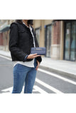 MKF Collection Crossbody Bucket Bag with Wristlet Wallet | Zarnesh