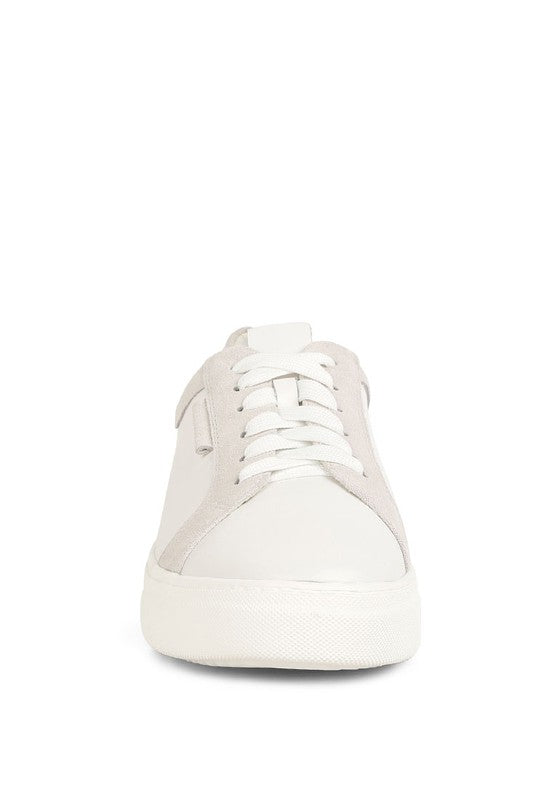 Women's Endler Color Block Leather Sneakers | Zarnesh