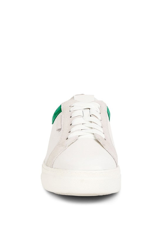 Women's Endler Color Block Leather Sneakers | Zarnesh