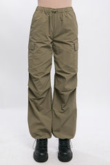 Women's Loose Fit Parachute Cargo Pants  | Zarnesh