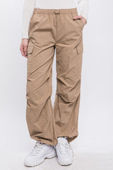 Women's Loose Fit Parachute Cargo Pants  | Zarnesh