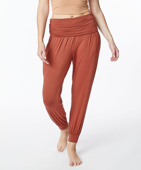 Women's Bamboo Yoga Joggers Loose Workout Sweat Pants | Zarnesh