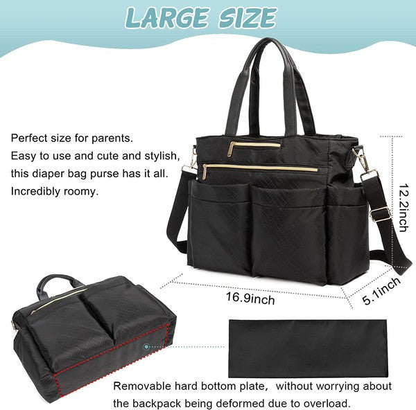 Utility Tote Bag for Teachers, Nurses, Moms - Versatile Carry-All | Zarnesh