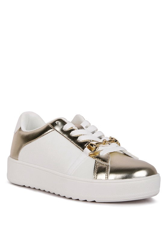 Women's Nemo Metallic Sneakers | Zarnesh