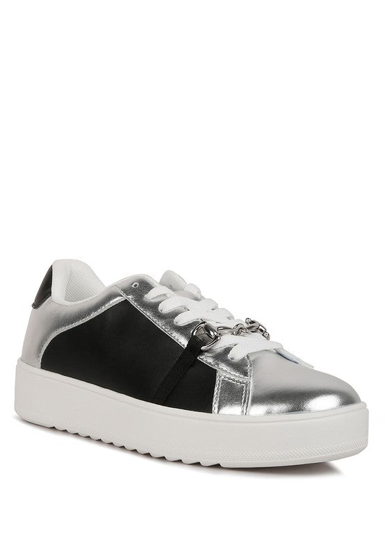 Women's Nemo Metallic Sneakers | Zarnesh