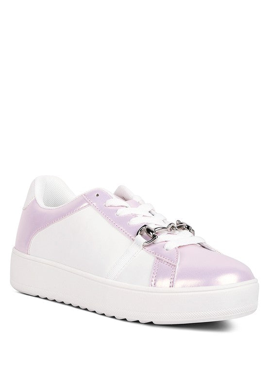 Women's Nemo Metallic Sneakers | Zarnesh