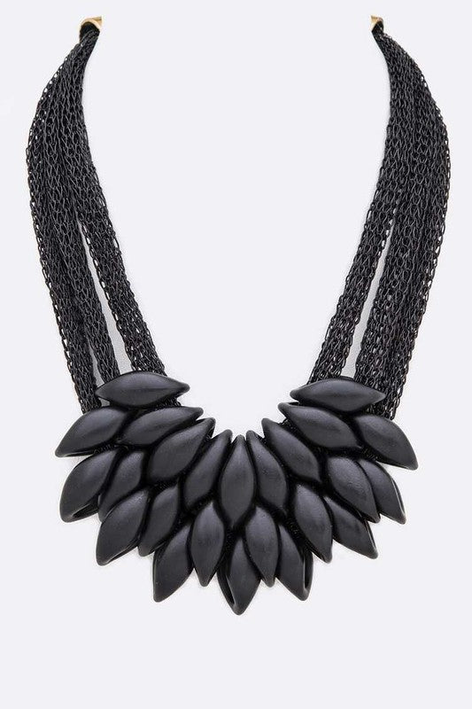 Women’s Iconic Mesh Chain Statement Necklace | Zarnesh