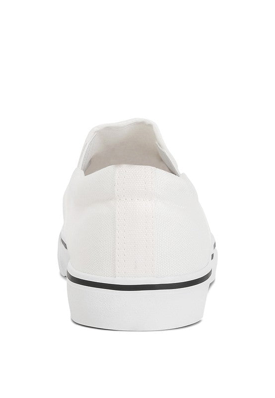 Women's Merlin Canvas Slip On Sneakers | Zarnesh