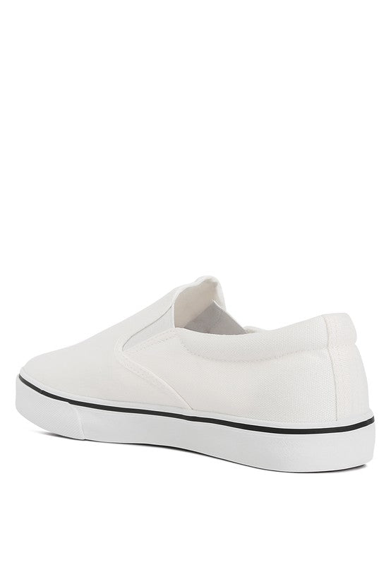 Women's Merlin Canvas Slip On Sneakers | Zarnesh