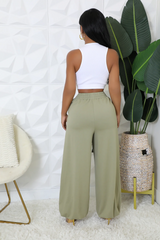 Women's High-Waisted Stretch Pants | Zarnesh