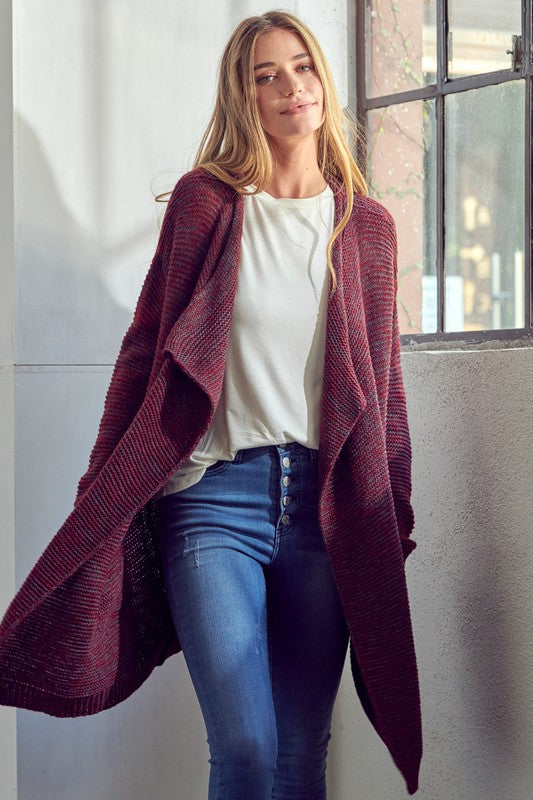 Women Chunky Sweater Knit Cardigan | Zarnesh