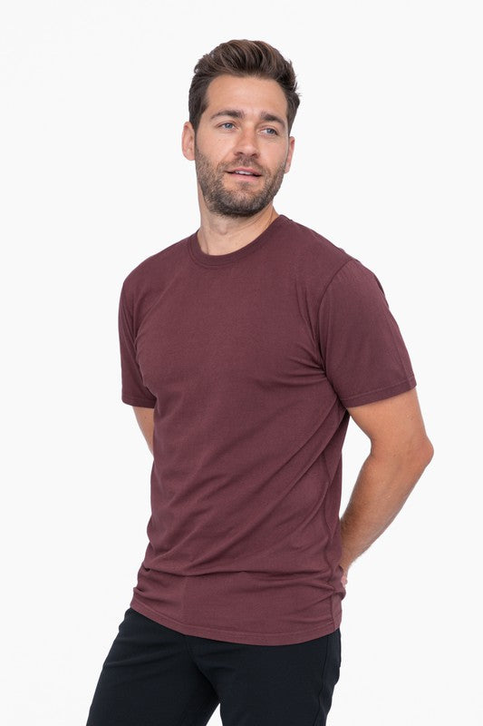 Men's Pima Cotton Blend Short Sleeve Tee  | Zarnesh