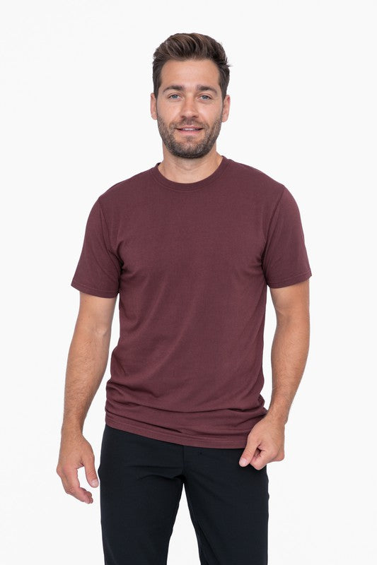 Men's Pima Cotton Blend Short Sleeve Tee  | Zarnesh