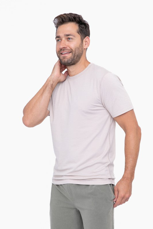 Men's Pima Cotton Blend Short Sleeve Tee  | Zarnesh