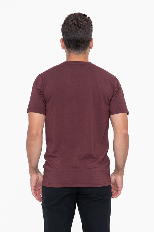 Men's Pima Cotton Blend Short Sleeve Tee  | Zarnesh