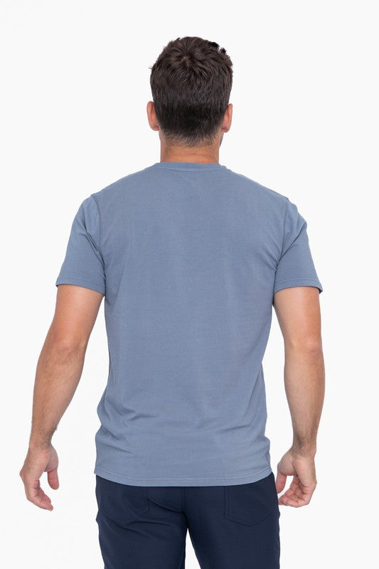 Men's Pima Cotton Blend Short Sleeve Tee  | Zarnesh