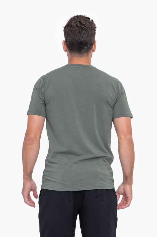 Men's Pima Cotton Blend Short Sleeve Tee  | Zarnesh