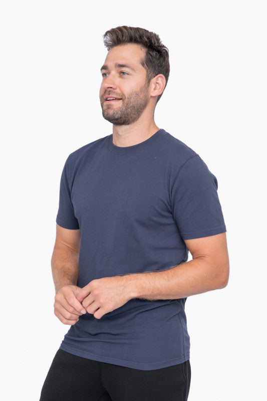 Men's Pima Cotton Blend Short Sleeve Tee  | Zarnesh