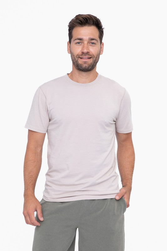 Men's Pima Cotton Blend Short Sleeve Tee  | Zarnesh