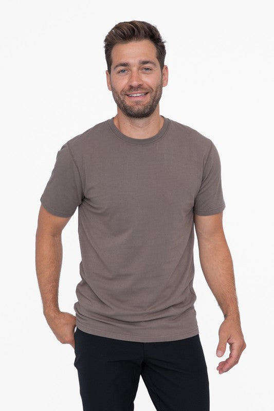 Men's Pima Cotton Blend Short Sleeve Tee  | Zarnesh