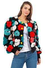 Women Sexy Fashion Outerwear woolen style Jacket | Zarnesh