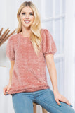 Women Fuzzy Pullover Sweater | Zarnesh