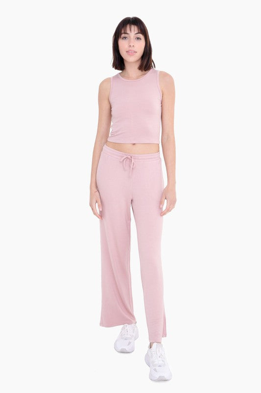 Women Mid-Rise Lounge Terry Pant | Zarnesh