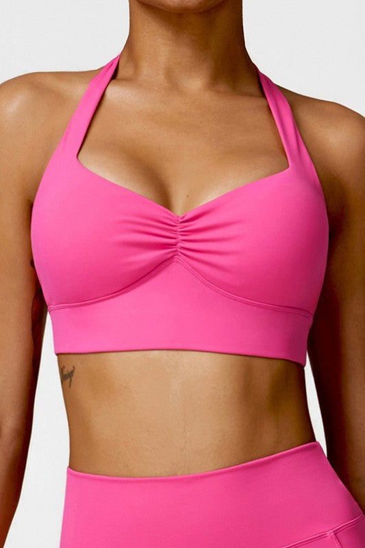 Women Buttery Soft Quick Drying Beauty Back Yoga Sports Bra Zarnesh