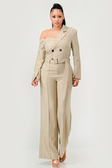 Women Savannah Elegance Trench Jumpsuit | Zarnesh