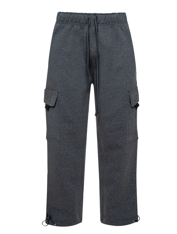 Men Plus Heavyweight Fleece Cargo Pants | Zarnesh