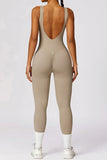 Women Hip Lifting Long Legging Skinny Yoga Jumpsuits One Piece  | Zarnesh