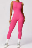Women Hip Lifting Long Legging Skinny Yoga Jumpsuits One Piece  | Zarnesh