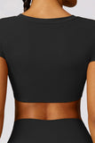Women High Strength Tight Yoga Quick Drying One Piece Tops Zarnesh