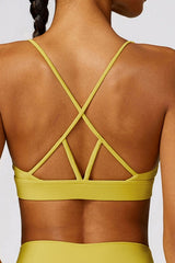 Women Quick Drying Tight Brushed Back Yoga Bras Zarnesh