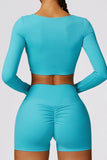 Women Quick Drying Tight Fitting Long Sleeved Yoga Bra Zarnesh