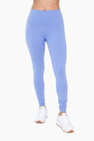 Women Tapered Band Essential Solid High Waist Leggings | Zarnesh