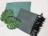Women Soft Lightweight Beach Bath Sand Free Towels  Quick Dry Zarnesh