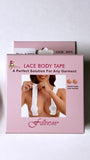 Women Body Tape Lace with Silicone Nipple Boobs Tape | Zarnesh