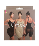Women Bust Butt Enhancer Seamless Sculpt Mid Thigh Bodysuit Zarnesh