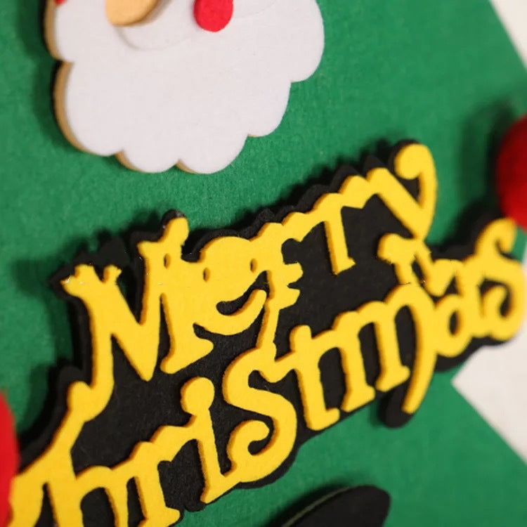 Festive Elegance: Felt Cloth for Christmas Tree Decoration