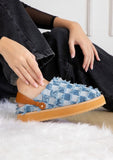 Women Quinn Comfortable Fashion Slip On Style Wedges Heel Zarnesh