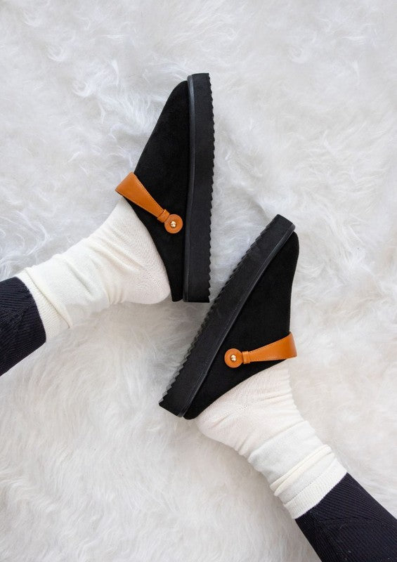 Women Quinn Comfortable Fashion Slip On Style Wedges Heel Zarnesh