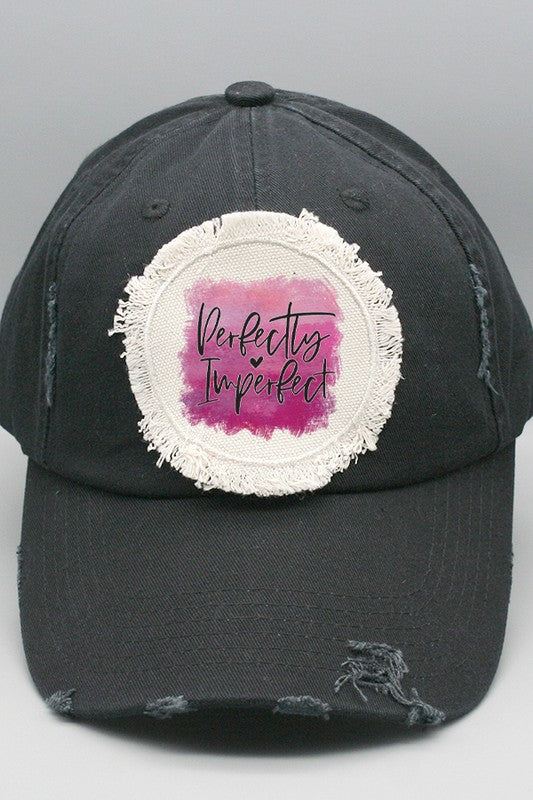 Women's Spring Perfectly Imperfect Patch Hat | Zarnesh