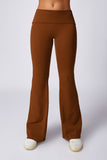Women High-Waisted Hip-Lifting Flared Casual Sport Pants | Zarnesh