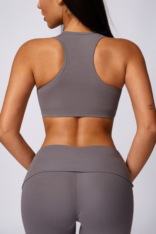 Women Buttery Soft Beautiful Back Running Tight Yoga Sport Bra Zarnesh